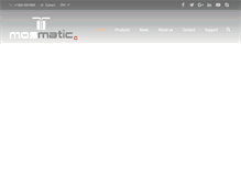 Tablet Screenshot of mosmatic.com